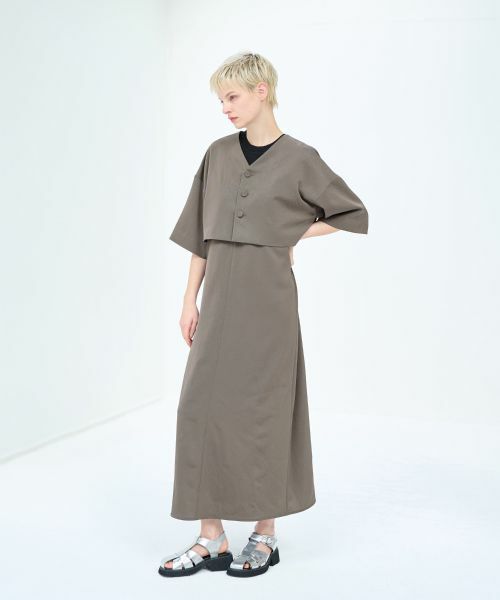 LANVIN en Bleu / ランバン オン ブルー シャツ・ブラウス | トリアセツイル2wayブラウス | 詳細9