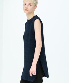 LANVIN en Bleu / ランバン オン ブルー ニット・セーター | ループヤーンノースリーブニット