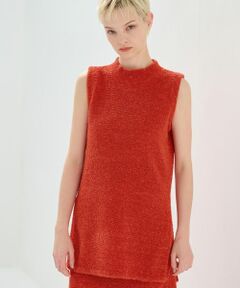 LANVIN en Bleu / ランバン オン ブルー ニット・セーター | ループヤーンノースリーブニット