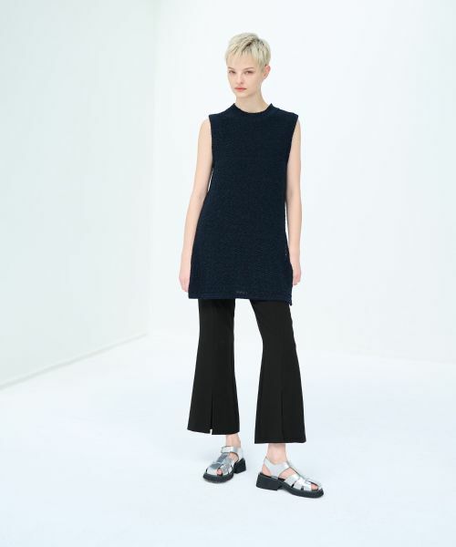 LANVIN en Bleu / ランバン オン ブルー ニット・セーター | ループヤーンノースリーブニット | 詳細1