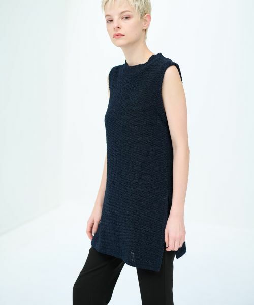 LANVIN en Bleu / ランバン オン ブルー ニット・セーター | ループヤーンノースリーブニット | 詳細4