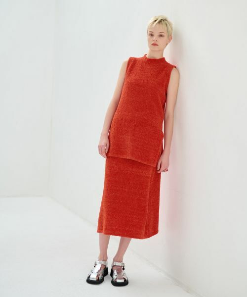 LANVIN en Bleu / ランバン オン ブルー ニット・セーター | ループヤーンノースリーブニット | 詳細5