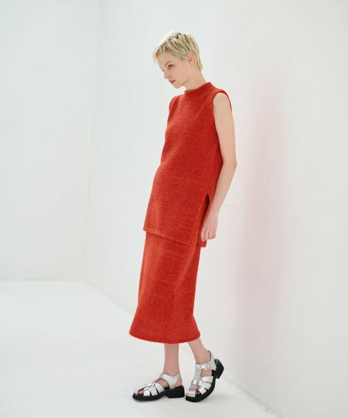 LANVIN en Bleu / ランバン オン ブルー ニット・セーター | ループヤーンノースリーブニット | 詳細6