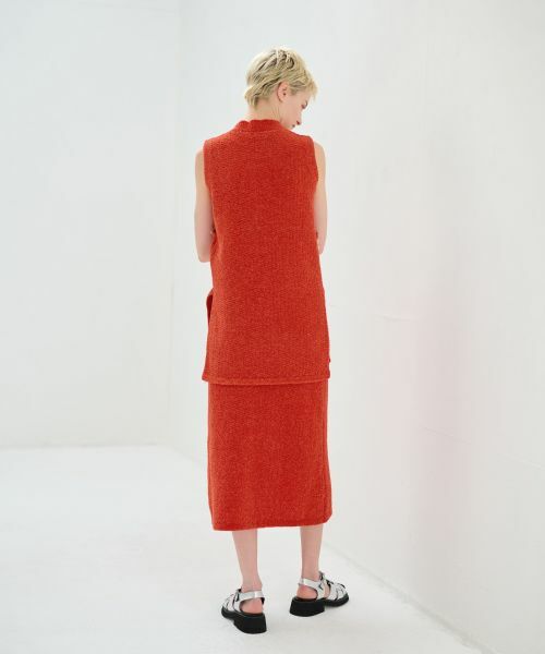 LANVIN en Bleu / ランバン オン ブルー ニット・セーター | ループヤーンノースリーブニット | 詳細7