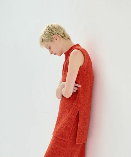 LANVIN en Bleu / ランバン オン ブルー ニット・セーター | ループヤーンノースリーブニット | 詳細8