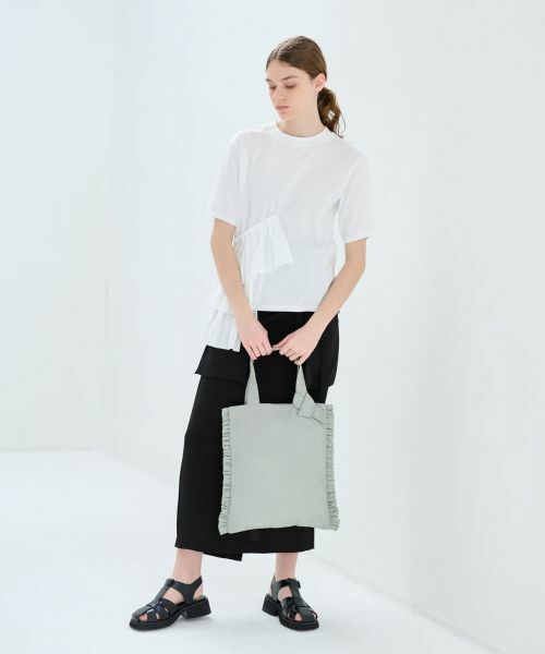 LANVIN en Bleu / ランバン オン ブルー その他小物 | フリルトート | 詳細4