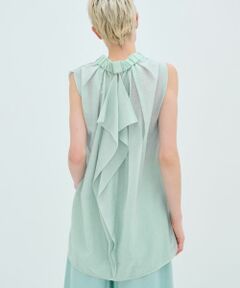 LANVIN en Bleu / ランバン オン ブルー シャツ・ブラウス | スタンドネックブラウス