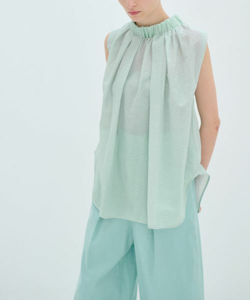 LANVIN en Bleu / ランバン オン ブルー シャツ・ブラウス | スタンドネックブラウス | 詳細5