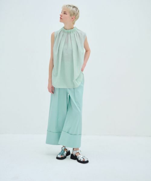 LANVIN en Bleu / ランバン オン ブルー シャツ・ブラウス | スタンドネックブラウス | 詳細6