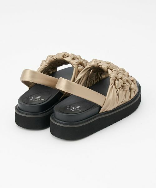 LANVIN en Bleu / ランバン オン ブルー その他小物 | 編み込みサンダル | 詳細4