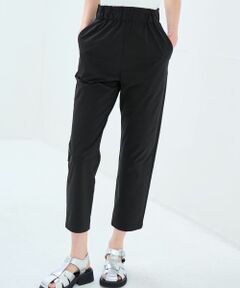 LANVIN en Bleu / ランバン オン ブルー その他パンツ | ストレッチタイプライターゴムギャザーパンツ