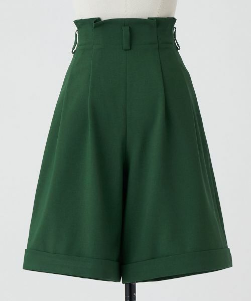 LANVIN en Bleu / ランバン オン ブルー その他パンツ | ロールアップキュロットパンツ | 詳細10