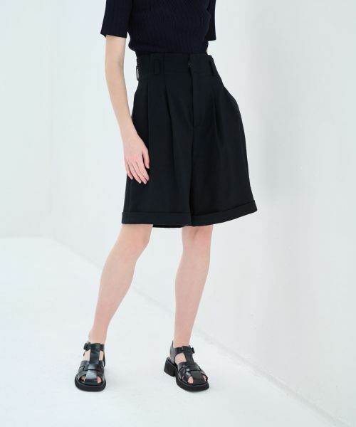 LANVIN en Bleu / ランバン オン ブルー その他パンツ | ロールアップキュロットパンツ | 詳細8