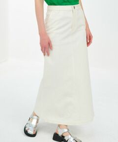 LANVIN en Bleu / ランバン オン ブルー ロング・マキシ丈スカート | デニムペンシルマキシスカート