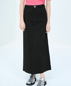 LANVIN en Bleu / ランバン オン ブルー ロング・マキシ丈スカート | デニムペンシルマキシスカート