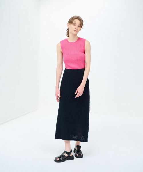 LANVIN en Bleu / ランバン オン ブルー ロング・マキシ丈スカート | デニムペンシルマキシスカート | 詳細2