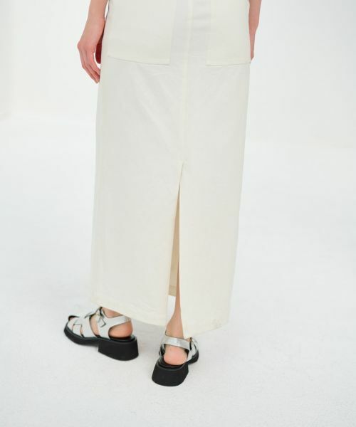 LANVIN en Bleu / ランバン オン ブルー ロング・マキシ丈スカート | デニムペンシルマキシスカート | 詳細7