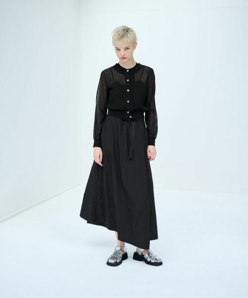 LANVIN en Bleu / ランバン オン ブルー カーディガン・ボレロ | ショート丈ニットカーディガン | 詳細1