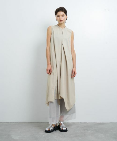 LANVIN en Bleu / ランバン オン ブルー ドレス | アシンメヘムスキッパーワンピース | 詳細2