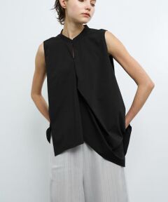 LANVIN en Bleu / ランバン オン ブルー シャツ・ブラウス | アシンメヘムスキッパーブラウス