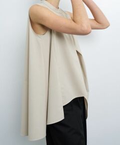 LANVIN en Bleu / ランバン オン ブルー シャツ・ブラウス | アシンメヘムスキッパーブラウス