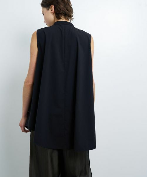 LANVIN en Bleu / ランバン オン ブルー シャツ・ブラウス | アシンメヘムスキッパーブラウス | 詳細14