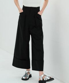 LANVIN en Bleu / ランバン オン ブルー その他パンツ | コットンリネンマッキンパンツ