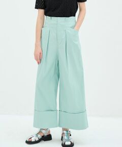 LANVIN en Bleu / ランバン オン ブルー その他パンツ | コットンリネンマッキンパンツ