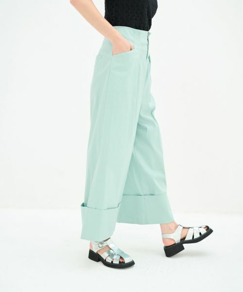 LANVIN en Bleu / ランバン オン ブルー その他パンツ | コットンリネンマッキンパンツ | 詳細5