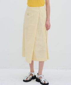 LANVIN en Bleu / ランバン オン ブルー ロング・マキシ丈スカート | ナイロンタックミディスカート