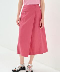 LANVIN en Bleu / ランバン オン ブルー ロング・マキシ丈スカート | ナイロンタックミディスカート