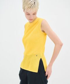 LANVIN en Bleu / ランバン オン ブルー ニット・セーター | シアーリブニットタンク