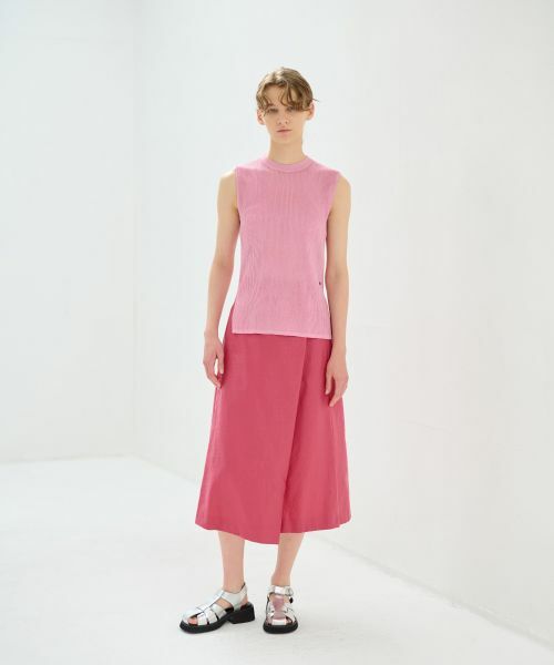 LANVIN en Bleu / ランバン オン ブルー ニット・セーター | シアーリブニットタンク | 詳細11