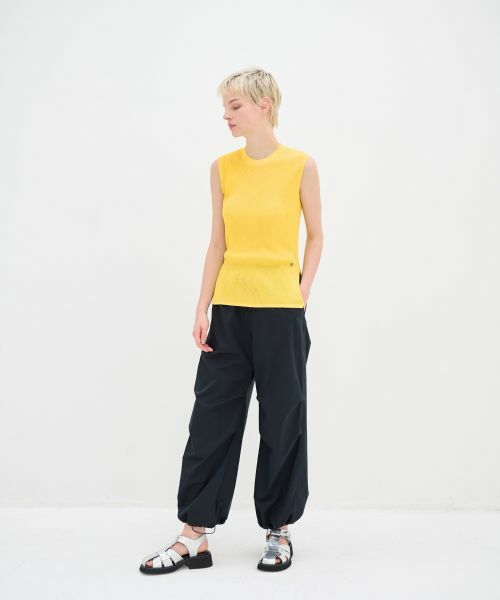 LANVIN en Bleu / ランバン オン ブルー ニット・セーター | シアーリブニットタンク | 詳細6