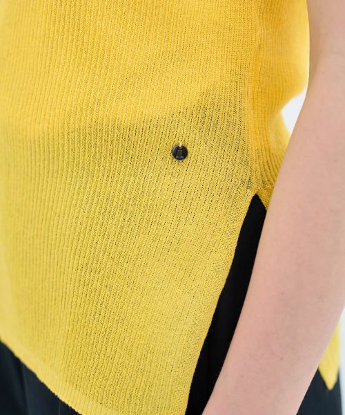 LANVIN en Bleu / ランバン オン ブルー ニット・セーター | シアーリブニットタンク | 詳細8