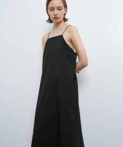 LANVIN en Bleu / ランバン オン ブルー ドレス | ウールトロピカルキャミソールワンピース