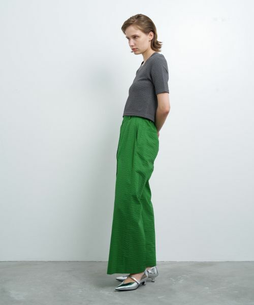 LANVIN en Bleu / ランバン オン ブルー その他パンツ | 【セットアップ対応商品】コットンリップルパンツ | 詳細17