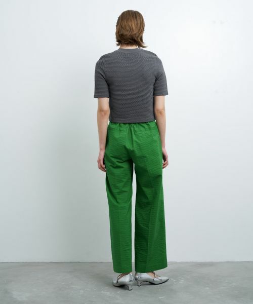 LANVIN en Bleu / ランバン オン ブルー その他パンツ | 【セットアップ対応商品】コットンリップルパンツ | 詳細18