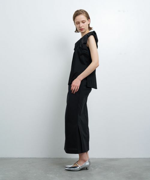 LANVIN en Bleu / ランバン オン ブルー カットソー | パフショルダーコンビカットソー | 詳細8