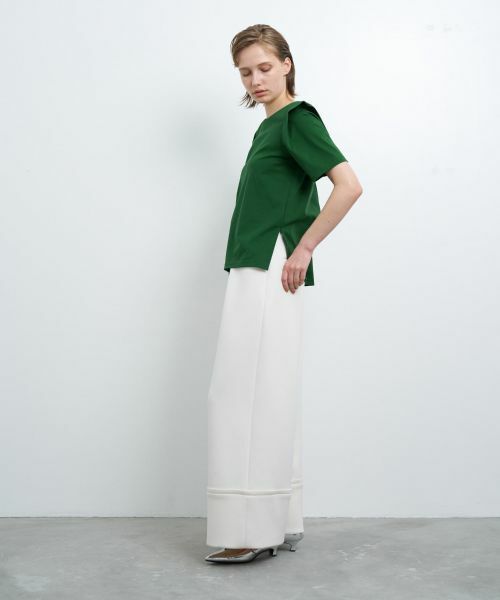 LANVIN en Bleu / ランバン オン ブルー カットソー | ショルダータックカットソー | 詳細10