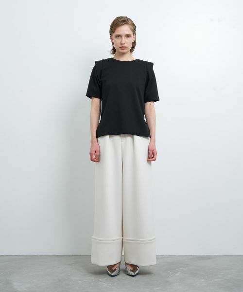 LANVIN en Bleu / ランバン オン ブルー カットソー | ショルダータックカットソー | 詳細15