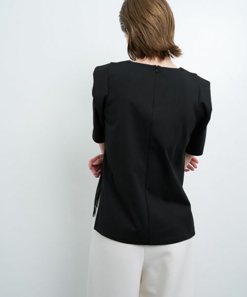 LANVIN en Bleu / ランバン オン ブルー カットソー | ショルダータックカットソー | 詳細20