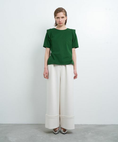 LANVIN en Bleu / ランバン オン ブルー カットソー | ショルダータックカットソー | 詳細9