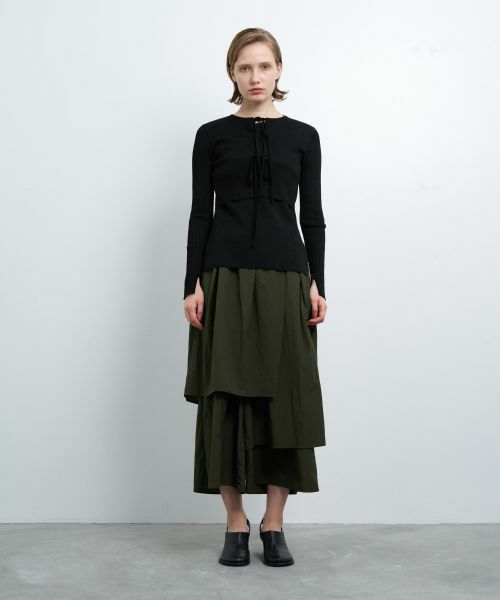 LANVIN en Bleu / ランバン オン ブルー カーディガン・ボレロ | フロントリボンカーディガン | 詳細1