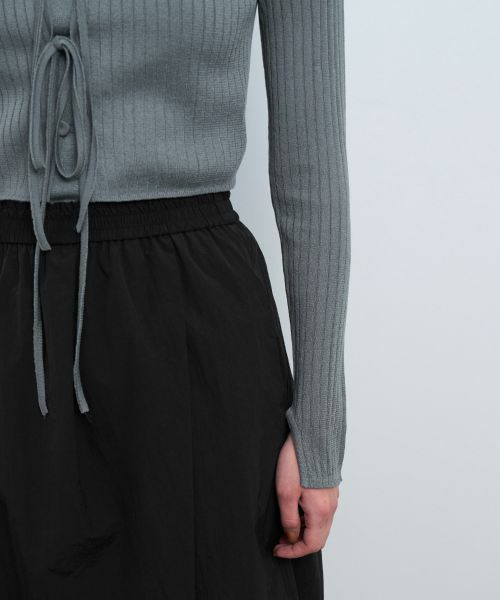 LANVIN en Bleu / ランバン オン ブルー カーディガン・ボレロ | フロントリボンカーディガン | 詳細12