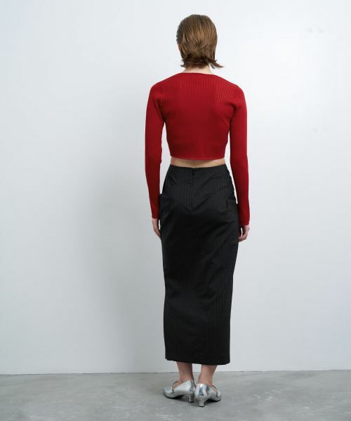 LANVIN en Bleu / ランバン オン ブルー カーディガン・ボレロ | フロントリボンカーディガン | 詳細15