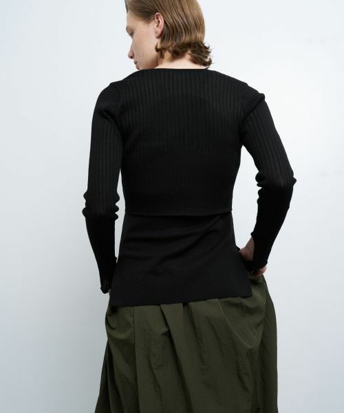 LANVIN en Bleu / ランバン オン ブルー カーディガン・ボレロ | フロントリボンカーディガン | 詳細5