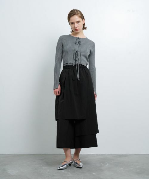 LANVIN en Bleu / ランバン オン ブルー カーディガン・ボレロ | フロントリボンカーディガン | 詳細6