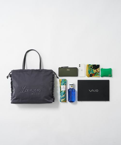 LANVIN en Bleu / ランバン オン ブルー その他小物 | ナイロンドロストトートバッグ | 詳細13