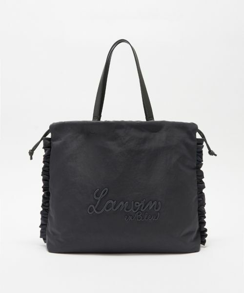 LANVIN en Bleu / ランバン オン ブルー その他小物 | ナイロンドロストトートバッグ | 詳細4